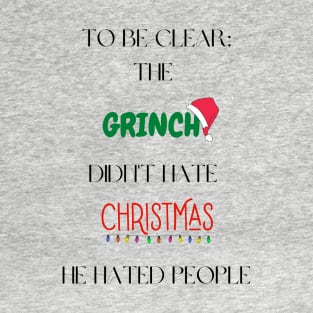 Grinchy Christmas T-Shirt